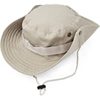 Los mejores  - UltraKey Sombrero de Jungla， Sombrero clásico del arbusto del Estilo del Combate del ejército- Visera- Sombrero de la…